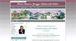 Desktop Screenshot of premiogiuseppemalattia.it